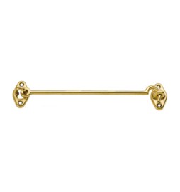 GANCIO FERMAFINESTRA OTTONE LUCIDO 200 MM