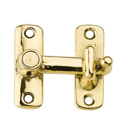 TAVELLINO A SCATTO OTTONE LUCIDO 25 MM**