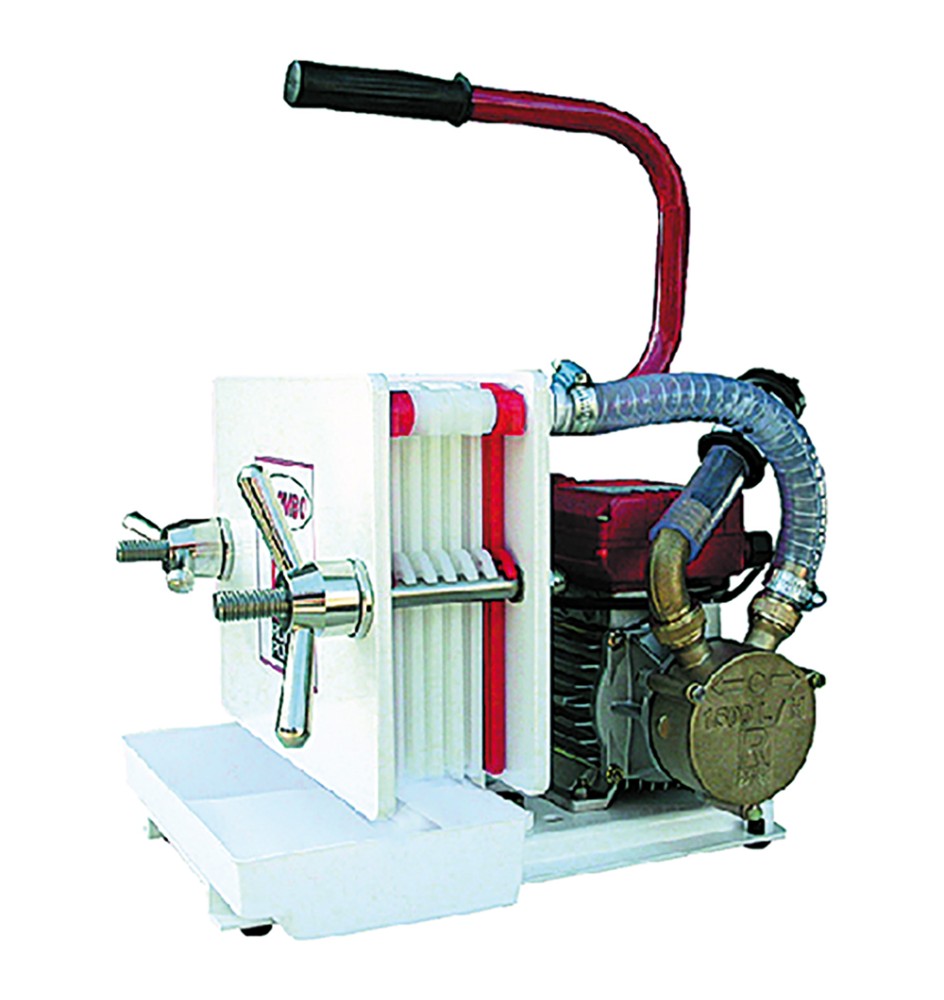 FILTRO ENOLOGICO A STRATI FILTRANTI 'COLOMBO' 18 - Hp 0,5 - Lt/h. 550/800