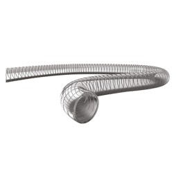 TUBO SPIRALATO ATOSSICO CON SPIRALE ACCIAIO ø mm. 50 x mt. 30 - Ø est. 55
