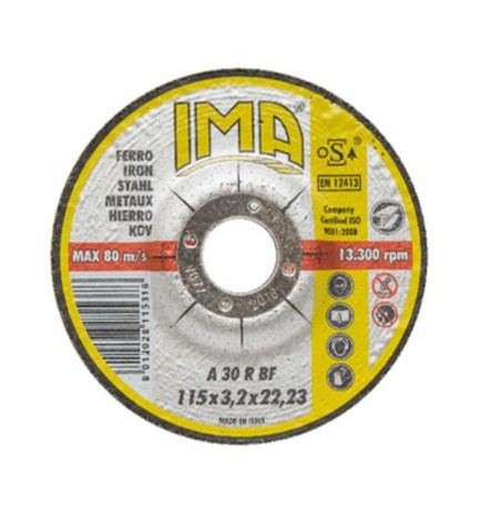 IMA DISCO P/FERRO D 115X3,2 MM