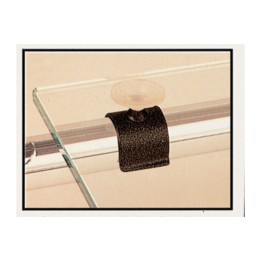 SUPPORTO C/VENTOSA P/TUBO VERN. NERO (FIG.7)**