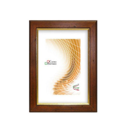 CORNICE P/QUADRI ARTE POVERA NOCE 21X29,7 A4