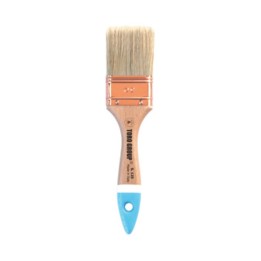 PENNELLESSA BIONDA MANICO LEGNO S.125 50 MM
