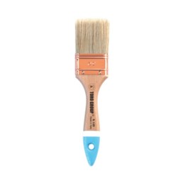 PENNELLESSA BIONDA MANICO LEGNO S.125 60 MM