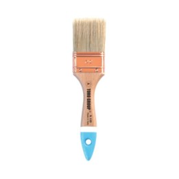 PENNELLESSA BIONDA MANICO LEGNO S.125 80 MM