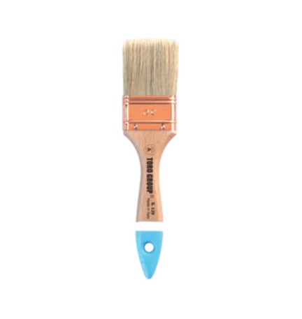 PENNELLESSA BIONDA MANICO LEGNO S.125 80 MM