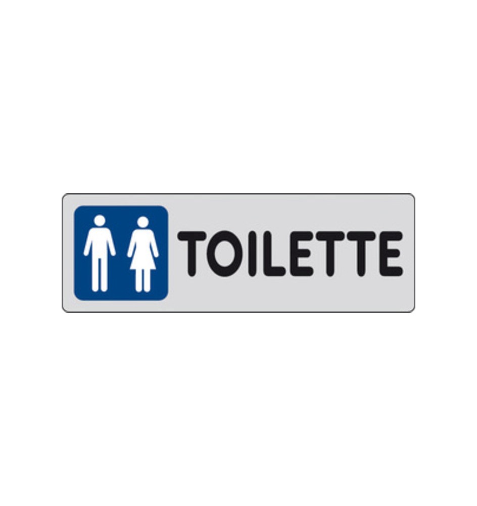 ETICHETTA ADESIVA 150X50 TOILETTE (M F)