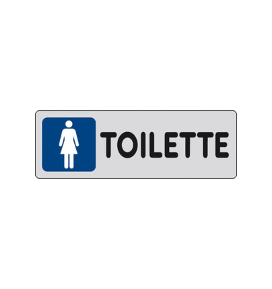 ETICHETTA ADESIVA 150X50 TOILETTE (F)