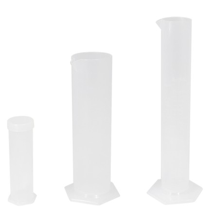 CILINDRO GRADUATO cc 100 - h.13 cm - Ø 3,5 cm