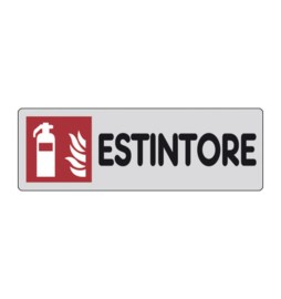 ETICHETTA ADESIVA 150X50 ESTINTORE
