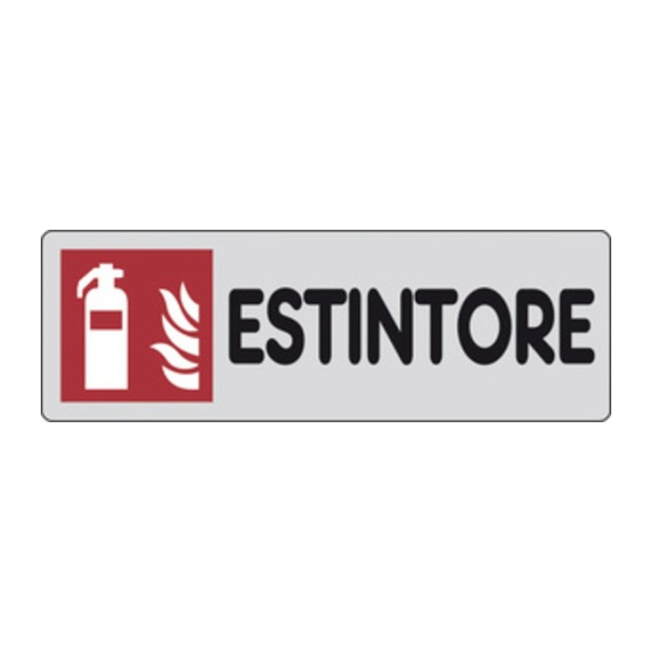 ETICHETTA ADESIVA 150X50 ESTINTORE