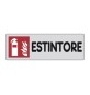 ETICHETTA ADESIVA 150X50 ESTINTORE