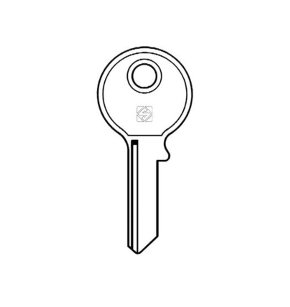 SILCA GL17R CHIAVE PROFILO ACCIAIO