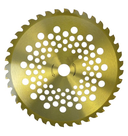DISCO PER DECESPUGLIATORE XD40PRO mm 255 - denti N. 40