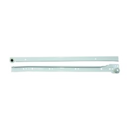 GUIDA P/CASSETTI ACCIAIO 50 CM LACCATO BIANCO*