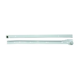 GUIDA P/CASSETTI ACCIAIO 55 CM LACCATO BIANCO*