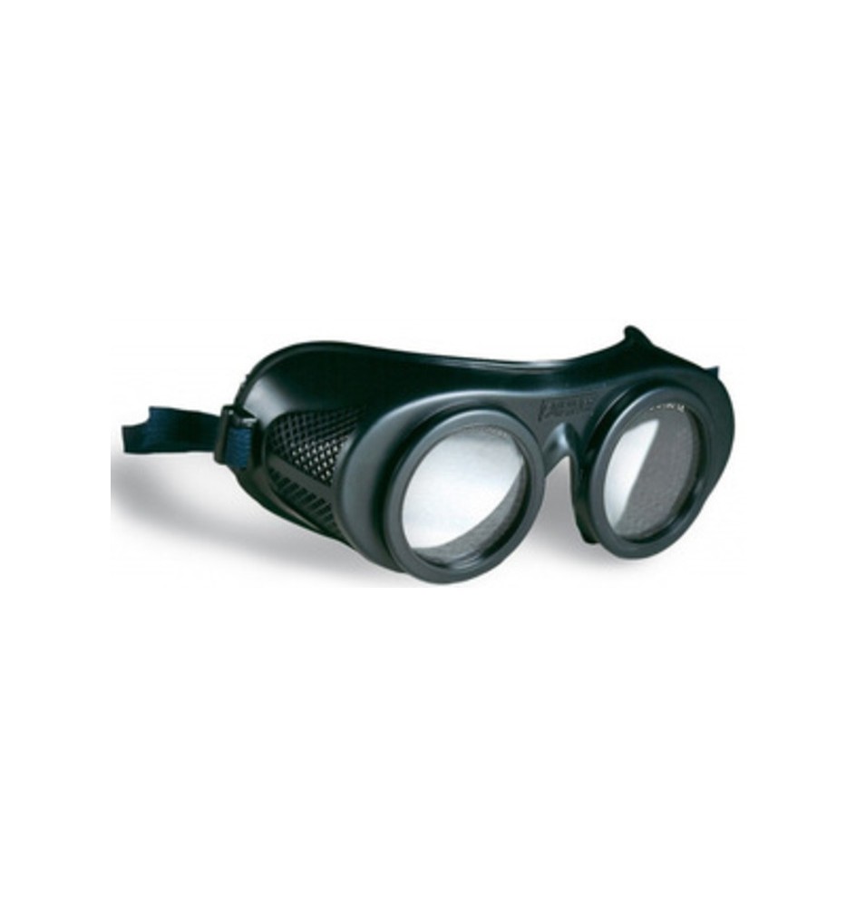 OCCHIALI P/SALDATORE IN GOMMA LENTI CARBOROCK INCOLORE