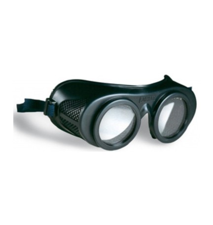 OCCHIALI P/SALDATORE IN GOMMA LENTI CARBOROCK INCOLORE