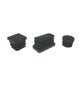 PUNTALE ALETTATO RETTANGOL 20X30 MM PLAST NERO*