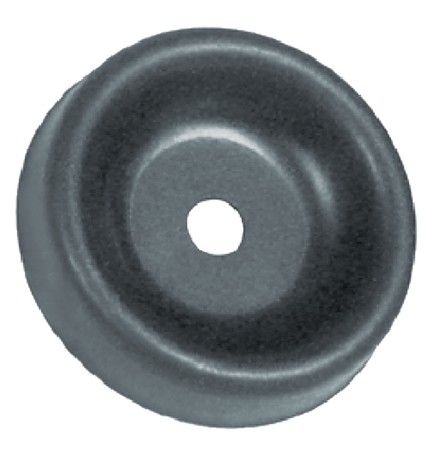 COPPA FISSA IN ACCIAIO ø mm 77 - foro mm 8,30