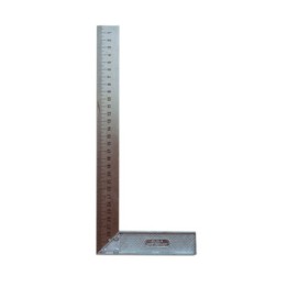 SQUADRA P/FALEGNAME ASTA ACCIAIO 400 MM