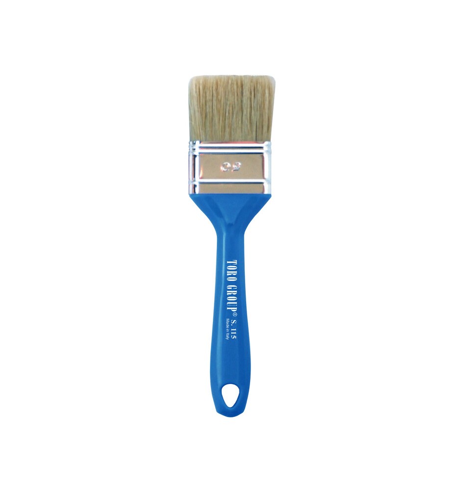 PENNELLESSA BIONDA MANICO PLASTICA S.115 80 MM