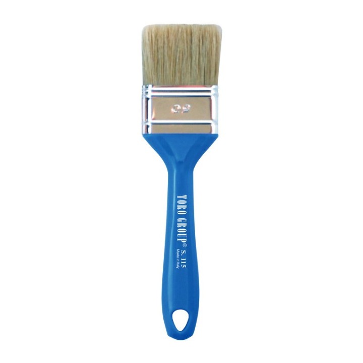PENNELLESSA BIONDA MANICO PLASTICA S.115 80 MM