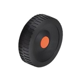 RUOTA PER AVVOLGITUBO A CARRELLO 'AG 210/310' Ø 150 mm - foro 12,5