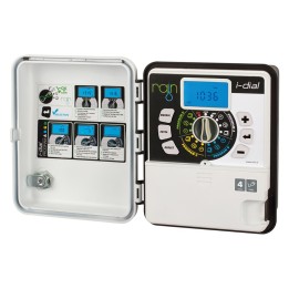 CENTRALINA PER IRRIGAZIONE RAIN 'I-DIAL' 8 stazioni - 24 volt