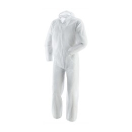 TUTA DA LAVORO MONOUSO 40 G/M2 BIANCO TG. XL