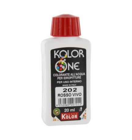 COLORANTE KOLOR ONE 20 ML ROSSO VIVO 202