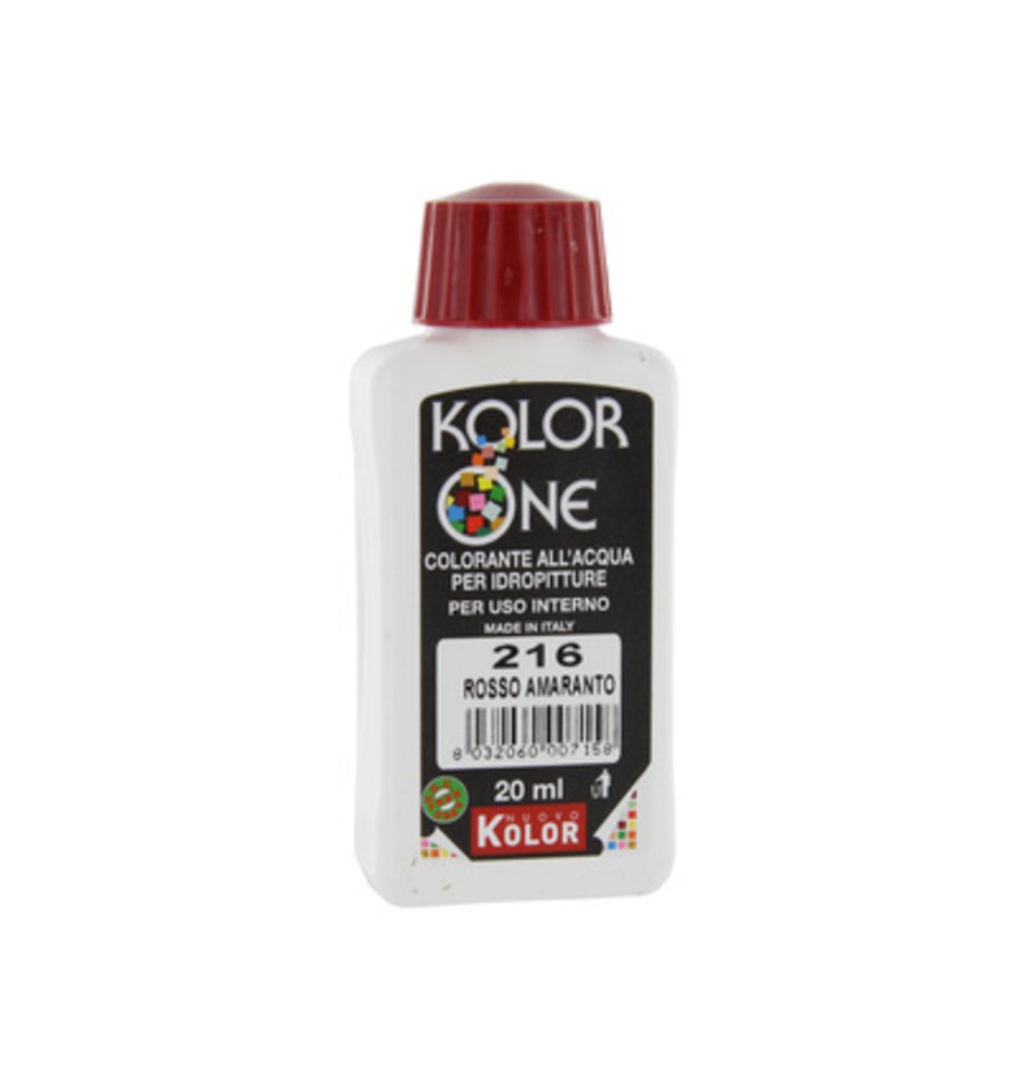 COLORANTE KOLOR ONE 20 ML ROSSO AMARAN 216