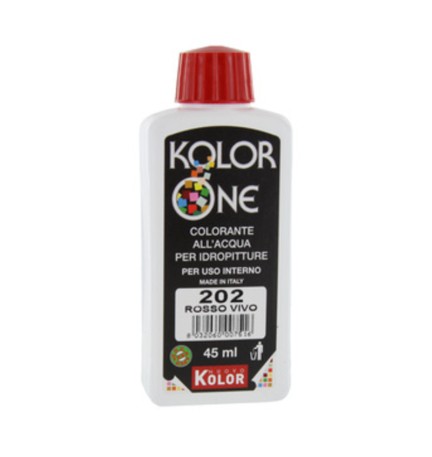COLORANTE KOLOR ONE 45 ML ROSSO VIVO 202