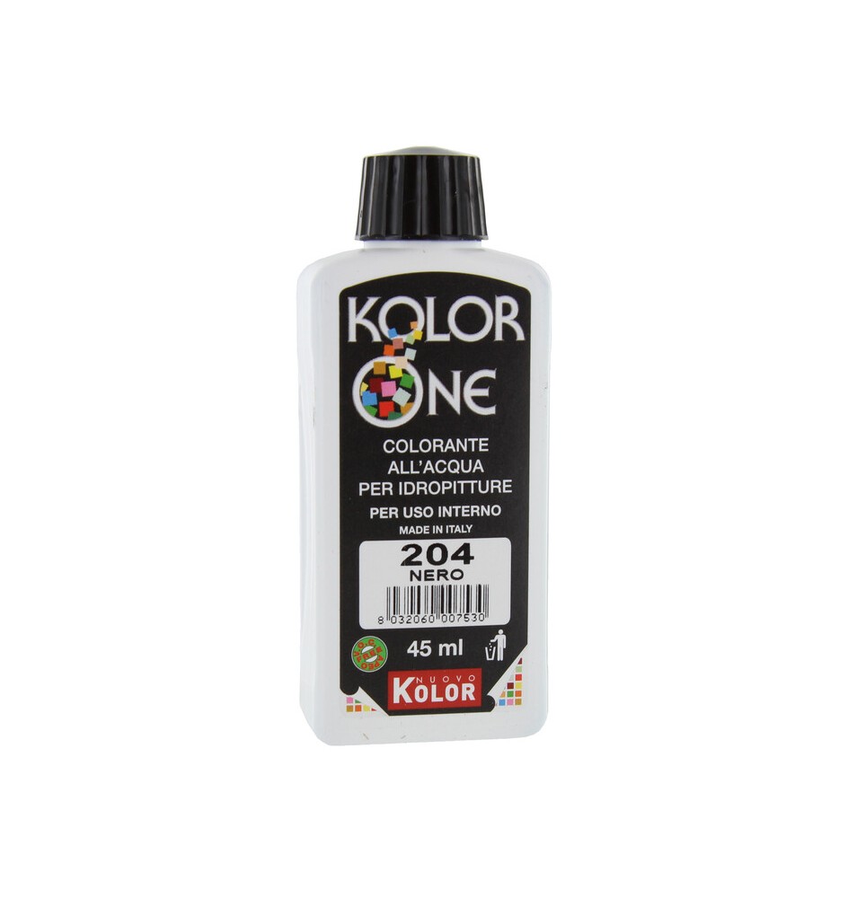 COLORANTE KOLOR ONE 45 ML NERO 204