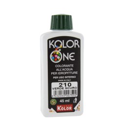 COLORANTE KOLOR ONE 45 ML VERDE SCURO 210