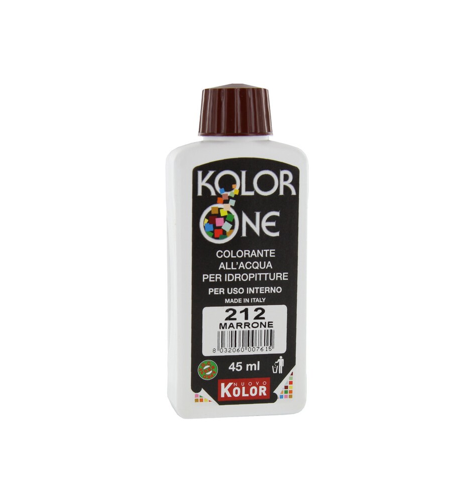 COLORANTE KOLOR ONE 45 ML MARRONE 212