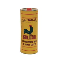 OLIO DI LINO COTTO PURO 1 L LATTA GIALLA