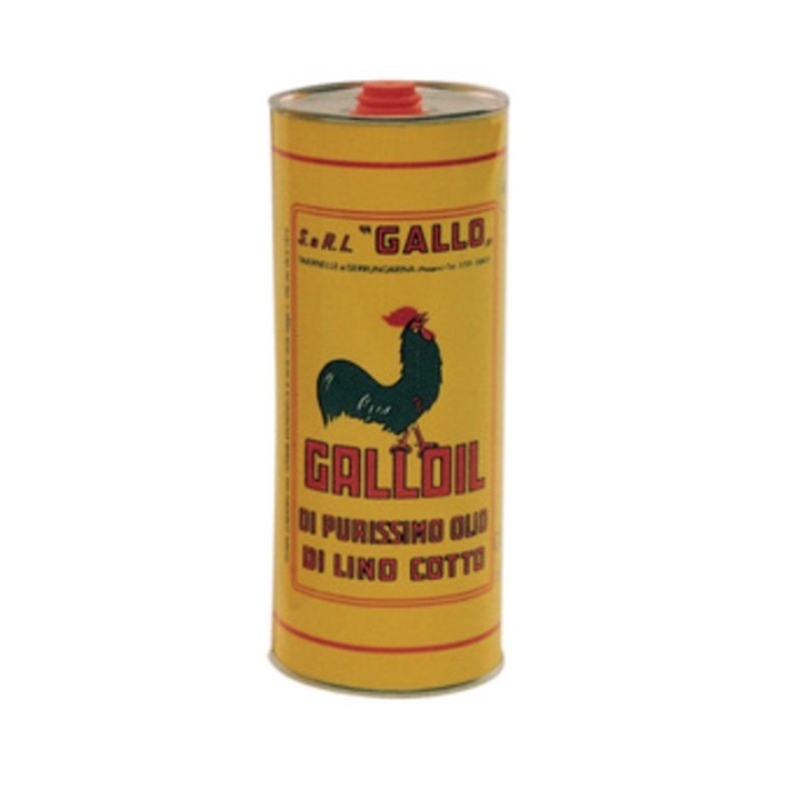 OLIO DI LINO COTTO PURO 1 L LATTA GIALLA