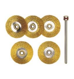 SPAZZOLE OTTONE 22 MM PROXXON 28962