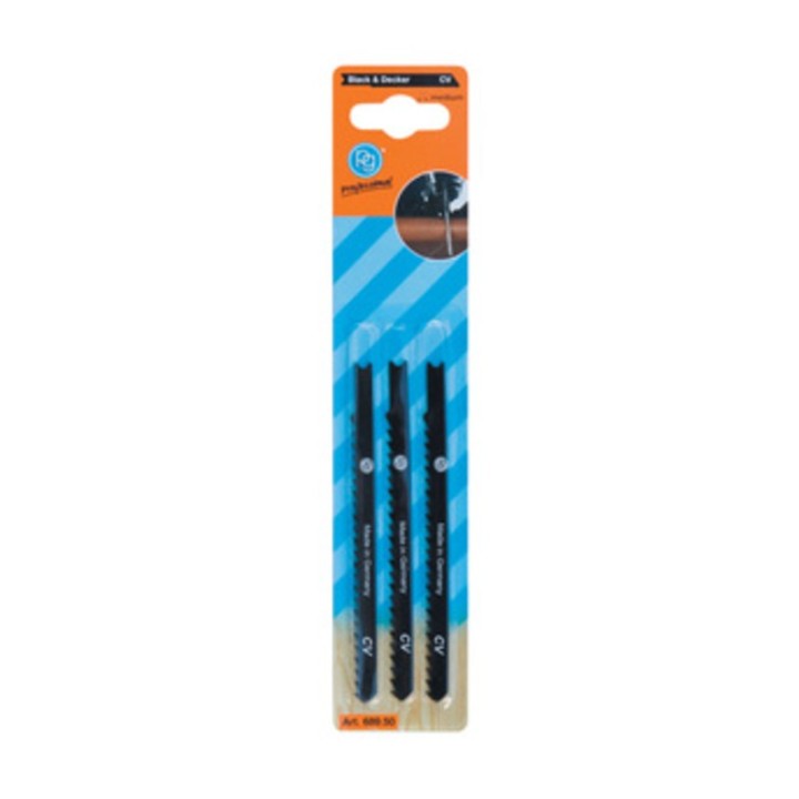 POGGI 689.50 3 LAME P/SEGHETTO 10 CM DENTI MEDI