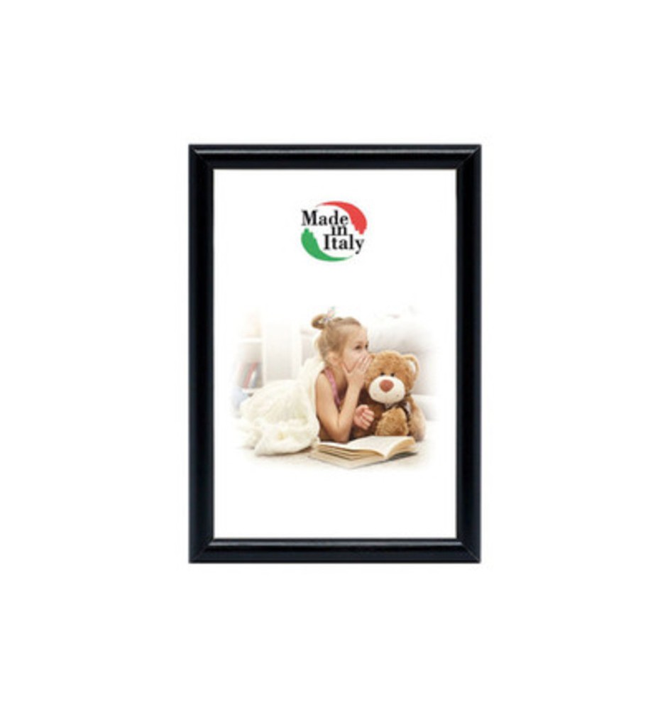 CORNICE P/QUADRI LIGHT NERO 13X18 CM