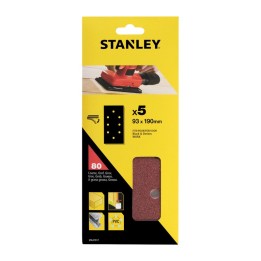 STANLEY STA31517 5 FOGLI VEL B+D 93X190 GR 80