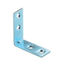 LASTRINA A 4 FORI ANGOLO 100X100 MM**