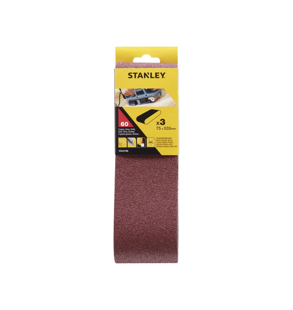 STANLEY STA33186 3 NASTRI 75X533 GR 60