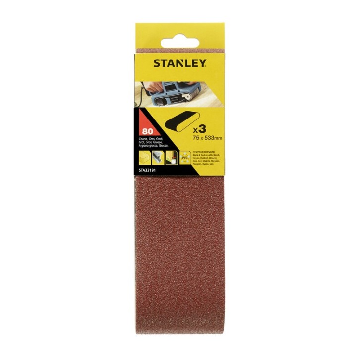 STANLEY STA33191 3 NASTRI 75X533 GR 80
