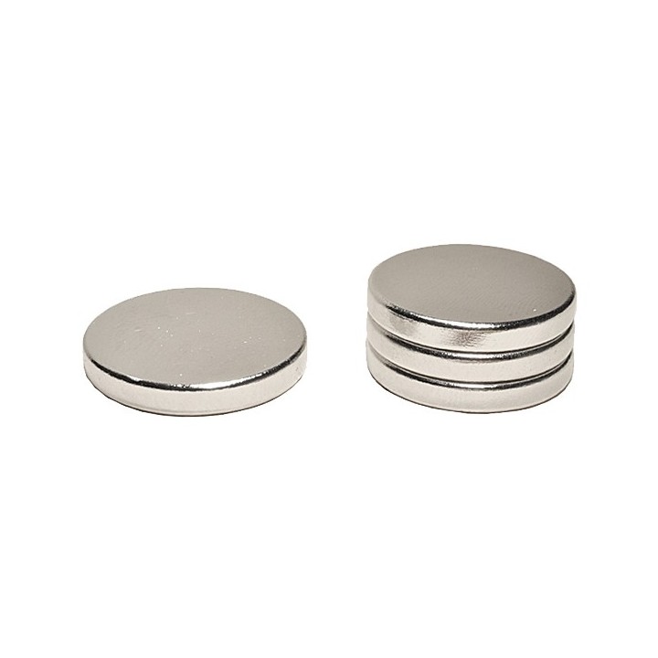 BOTTONE MAGNETICO S/FORO D 20X3 MM POR 8 KG*