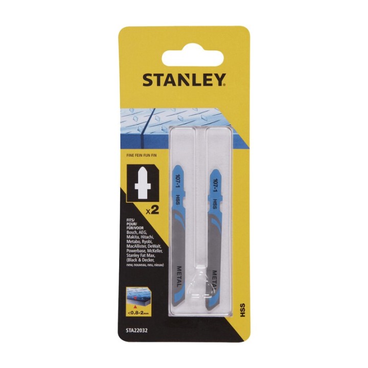 STANLEY STA22032 2 LAME METALLO T/FINE ATT T