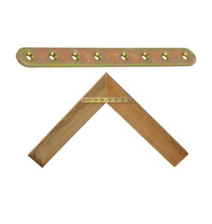 PIASTRA 767 DIRITTA ACCIAIO TROPIC 20X4,0X206 MM
