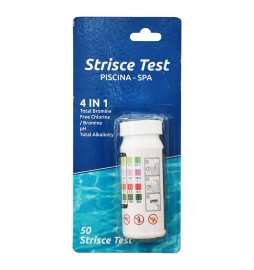 STRISCE TEST ACQUA 4 IN 1 set 50 pezzi